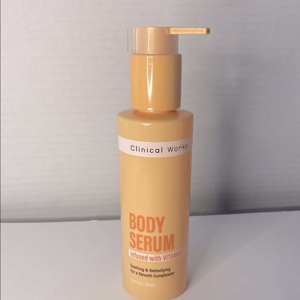 2/$20 Clinical Works Vitamin C Body Serum – Soothing & Detoxifying (5.6 fl oz)